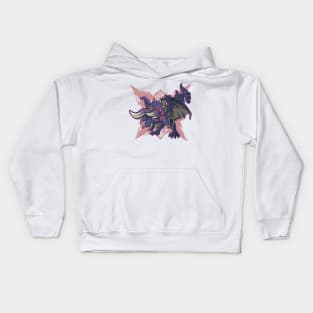 Bloodbath Diablos | Monster Hunter Kids Hoodie